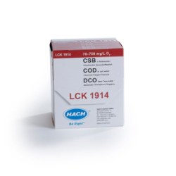 LCK1914 HACH® - Analyse DCO pour l'eau salée (250-1000 mg/L O₂)